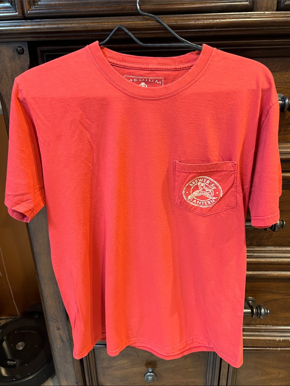 Men’s Pocket Brewer’s Lantern T-Shirt - Red